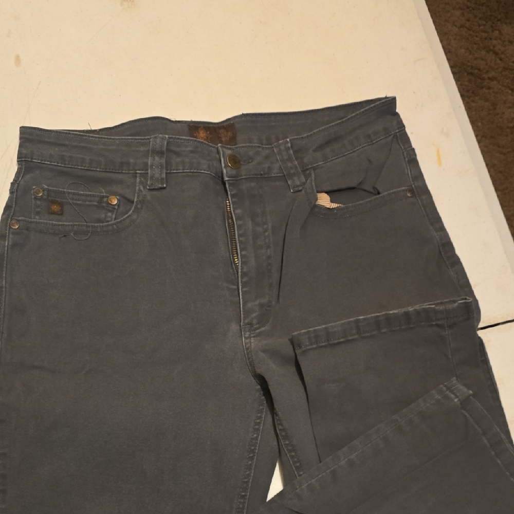 The Territory Ahead Men's Charcoal Jeans